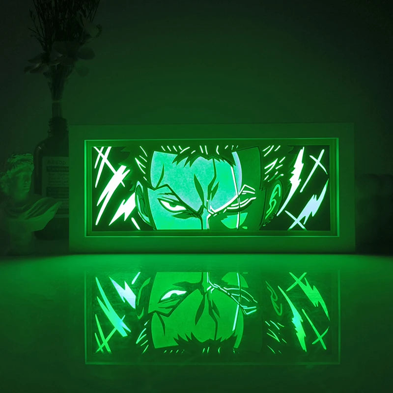 Caixa de Decoração estilo anime Dragon ball com controle remoto