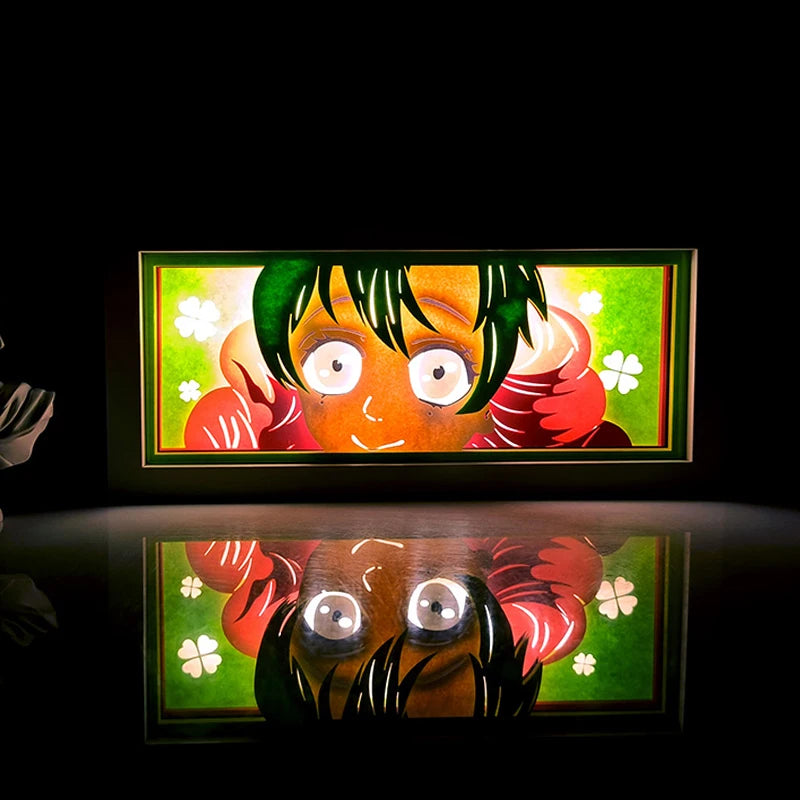 Caixa de Decoração estilo anime Dragon ball com controle remoto
