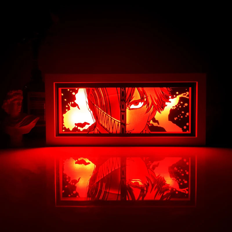 Caixa de Decoração estilo anime Dragon ball com controle remoto