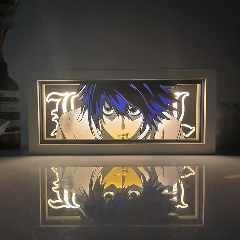Caixa de Decoração estilo anime Dragon ball com controle remoto