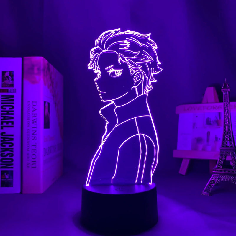 Lâmpada de anime Re Zero para decoração
