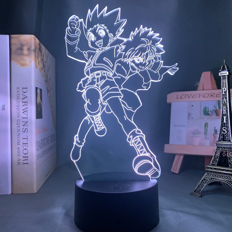 Lâmpadas para Decoração de quarto Anime Hunter X Hunter