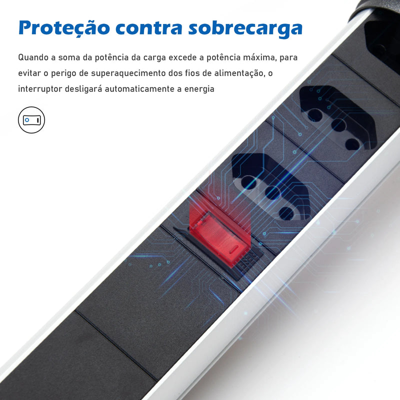 adaptador de tomada, tomada de torre, tomada de interruptor