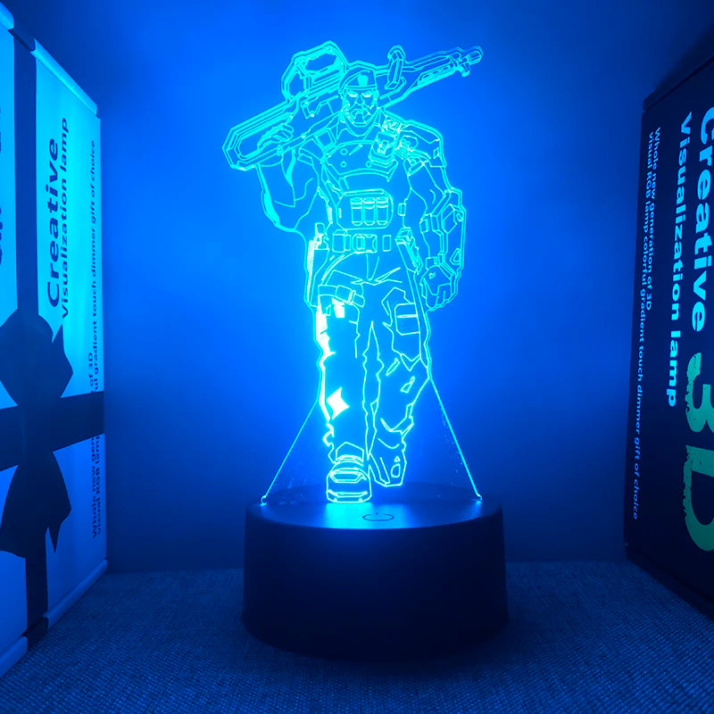 Lâmpada Led Para Decoração 23Modelos Figura 3d