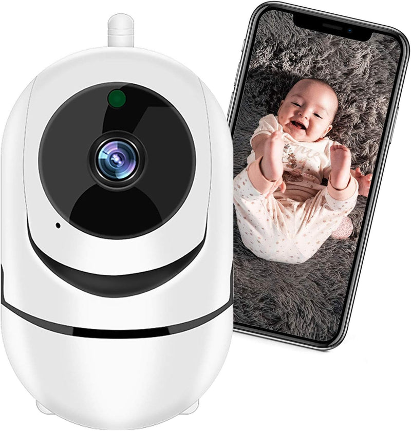 Babá Eletrônica Câmera Wifi Sem Fio Visão Noturna Microfone