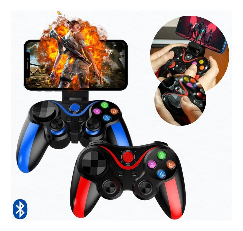 Controle Game Pad Joystick Jogos Bluetooth Celular Android