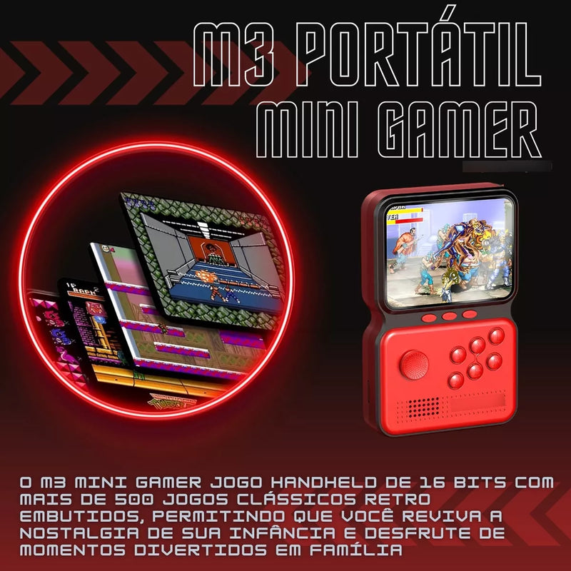 Videogame Portátil Game Box Power M3