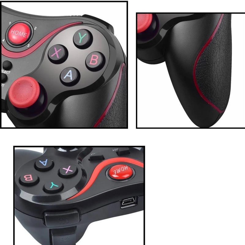 Controle Game Pad Joystick Jogos Bluetooth Celular Android